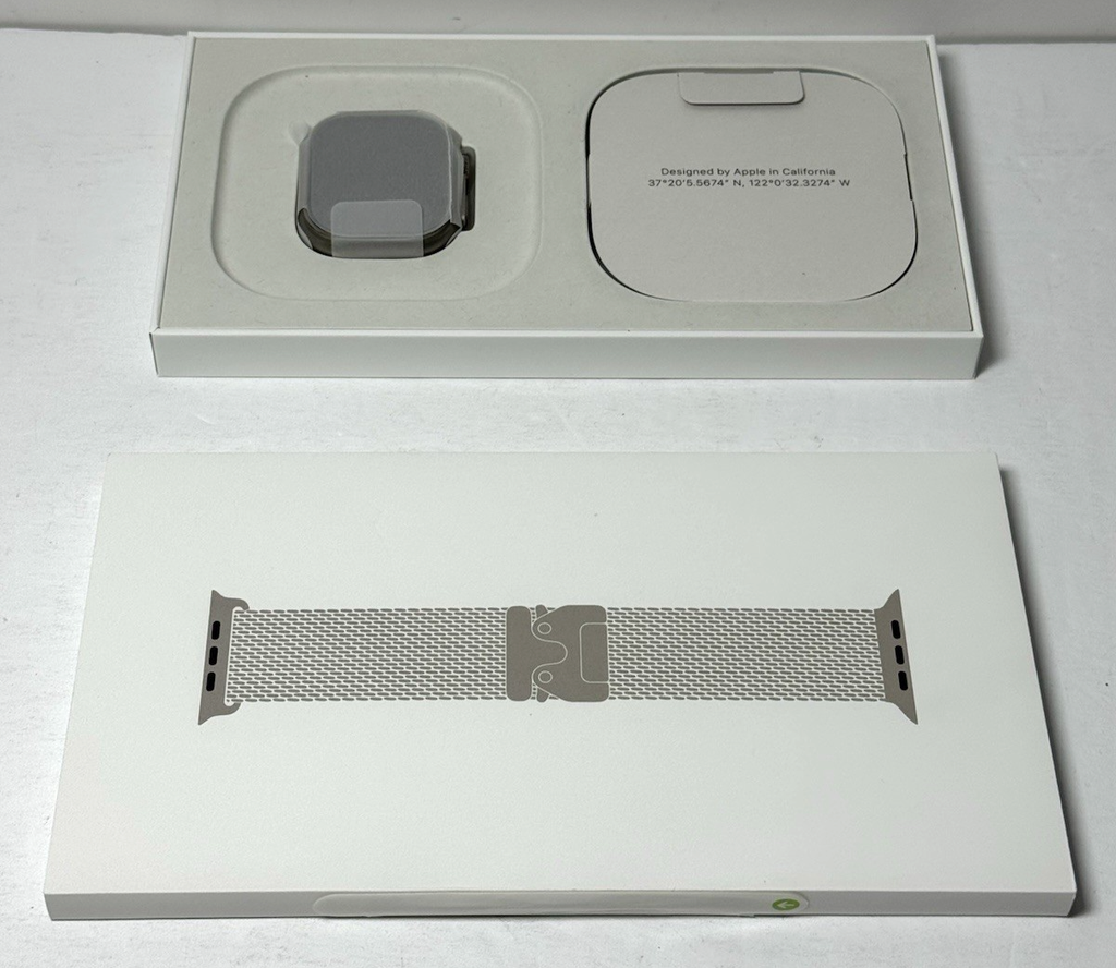 Apple Watch Ultra 3 GPS + Cellular 49mm Natural Titanium Milanese Loop-Open Box #6