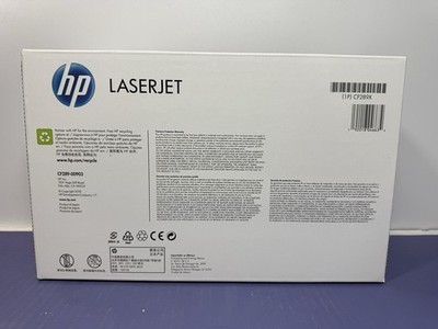 HP 89X Black High-yield Toner Cartridge CF289X Manufactured 08/25 #1