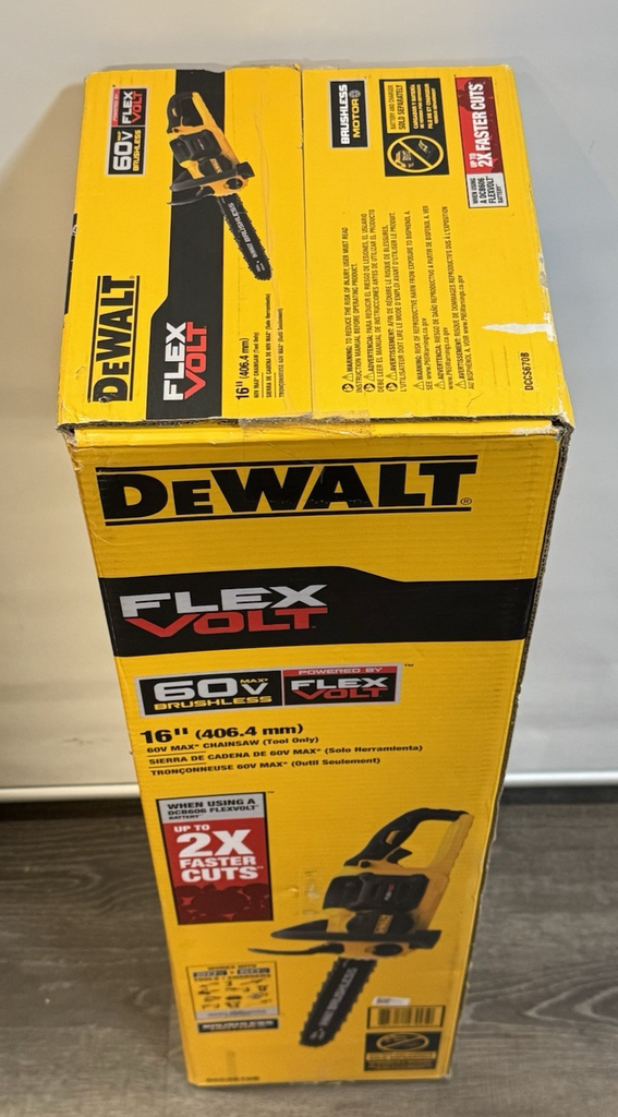 DEWALT DCCS670B 60V MAX Brushless 16 in. Chainsaw (Tool Only) New #2