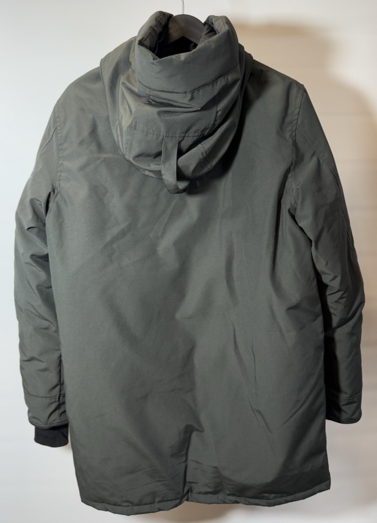 Canada Goose Langford Parka Black Label Color - "Volcano" Size M #8