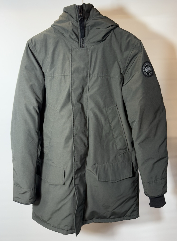 Canada Goose Langford Parka Black Label Color - "Volcano" Size M #9