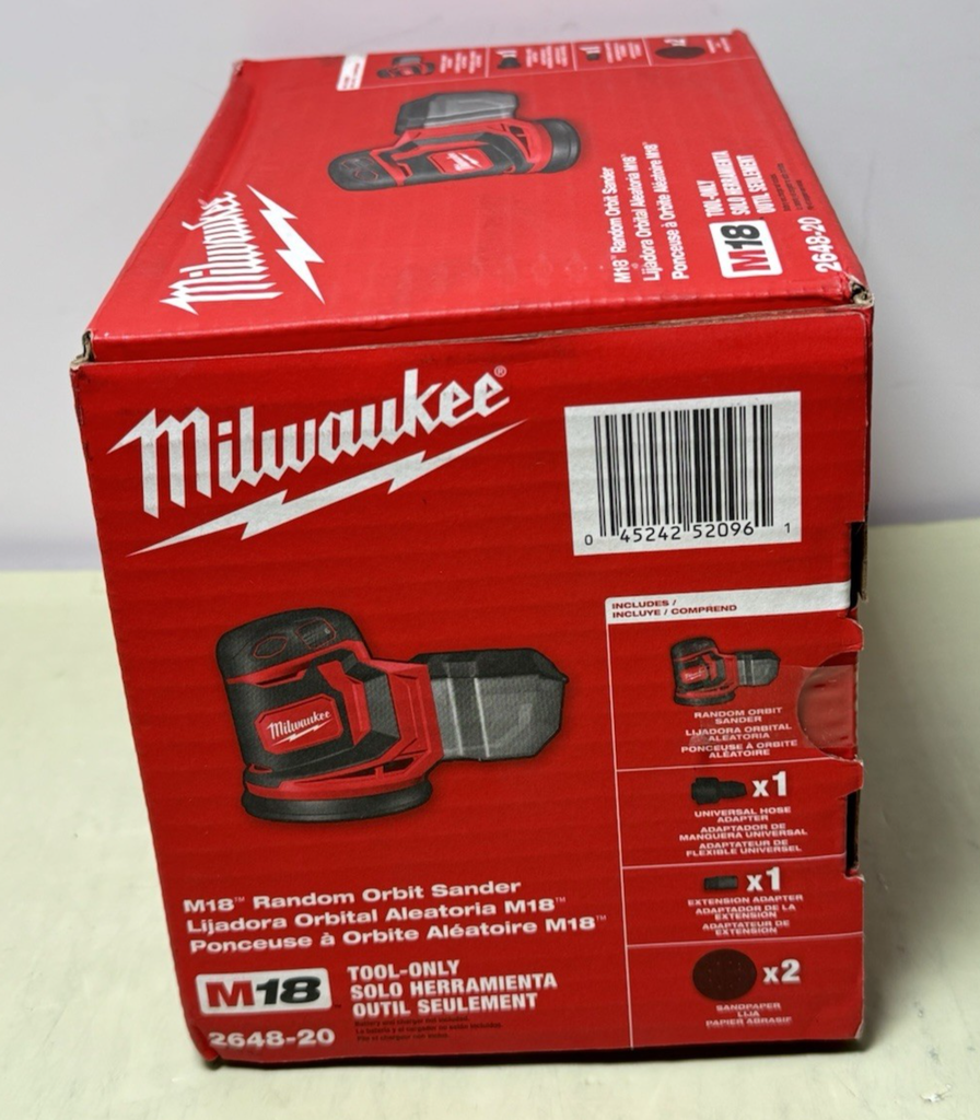 Milwaukee 2648-20 M18 Random Orbit Sander -New Sealed #1
