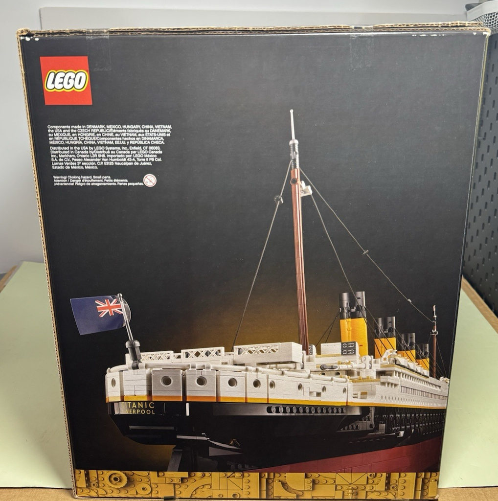LEGO Icons: The Titanic (10294) ORIGINAL SEALED Box-9090 Pcs - FREE SHIPPING #3
