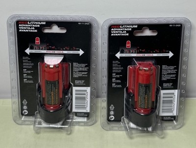 Milwaukee M12 2 Pack CP2.0 2.0Ah Batteries 48-11-2420 x2 OEM 12V  2pack-New #1