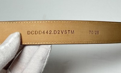 Versace Medusa Pink Belt 70/28 Tresor De La Mer DCDD442.D2VST w/box #8