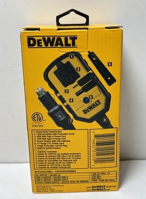 DEWALT DXAEPI140 120V Dual USB Ports Power Socket - NEW #1