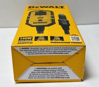DEWALT DXAEPI140 120V Dual USB Ports Power Socket - NEW #2