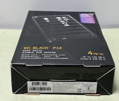 Western Digital Black P10 4TB,External,2.5 inch (WDBA3A0040BBKWESN) Hard Drive #2