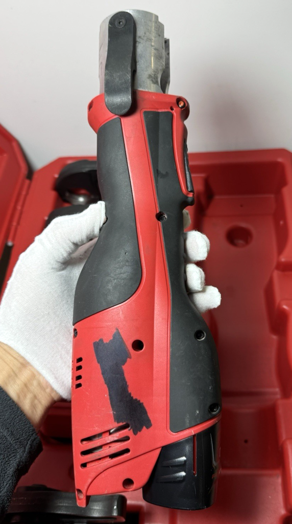 Milwaukee M12 Force Logic Press Tool 2473-20 w/ CTS-V Jaws, 3 Batts, Charger #6