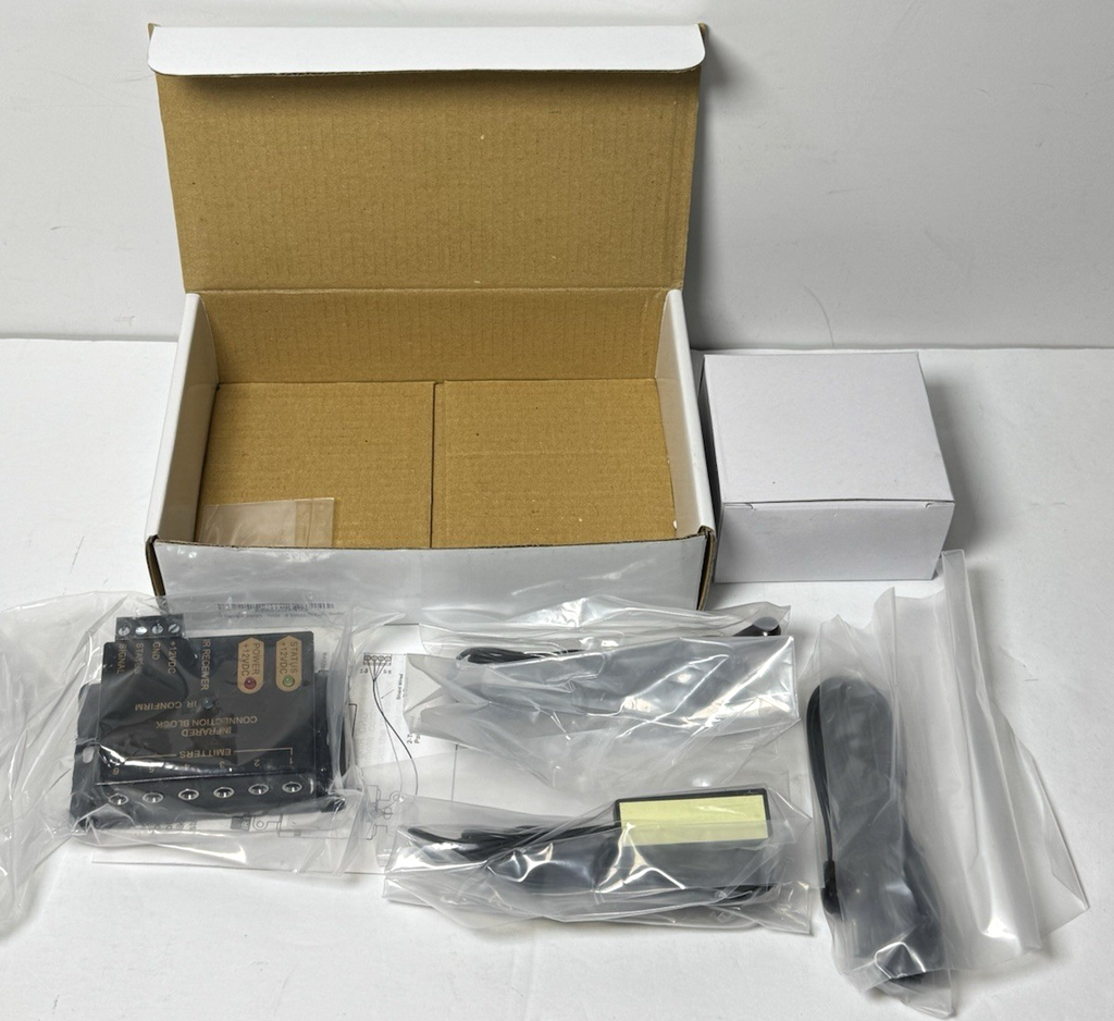 IR Repeater Extender Infrared Remote Control Kit Emitter Blaster Receiver Cable #1