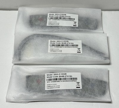 Samsung SSG-5100GB Active 3D Glasses -Lot of 3-Open Box #1