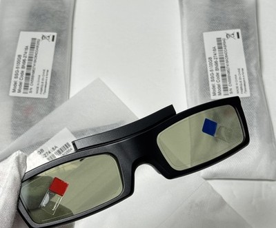 Samsung SSG-5100GB Active 3D Glasses -Lot of 3-Open Box #2