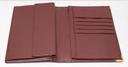 Cartier Long Folding Wallet Burgundy Leather  "Double C" Logo in Boston, MA