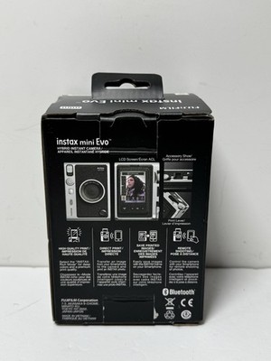 Fujifilm instax mini Evo Hybrid Instant Camera - Black NEW #2
