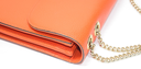 Gucci Leather Interlocking G Medium Shoulder Bag in the color Sun Orange – photo-2