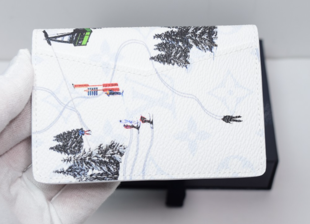 Louis Vuitton White Ski Pocket Organizer -M14882 #1