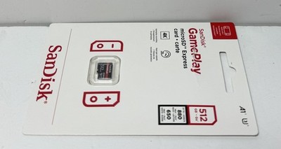 SanDisk MicroSD Express 512 GB GamePlay Memory Card-Brand New #2