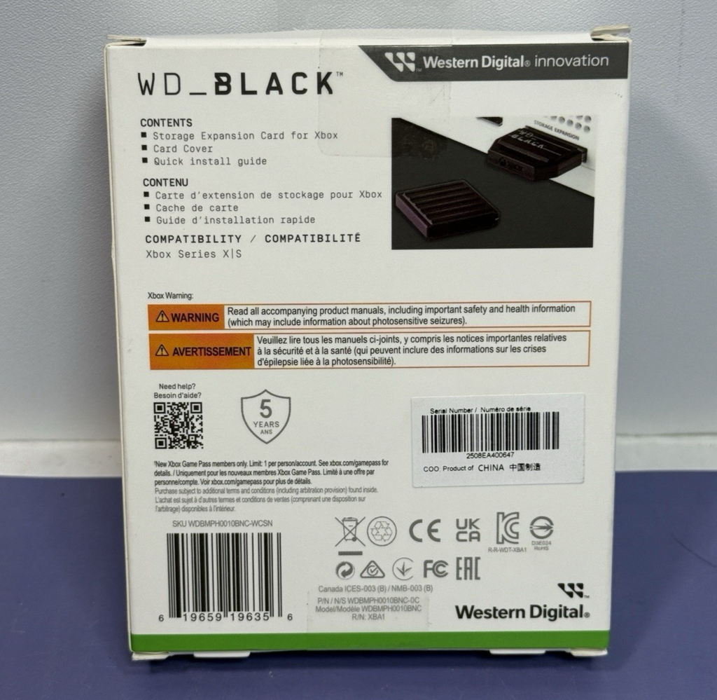 WD_Black C50 1TB Storage Expansion Card for Microsoft Xbox...*BRAND NEW*SEALED* #1