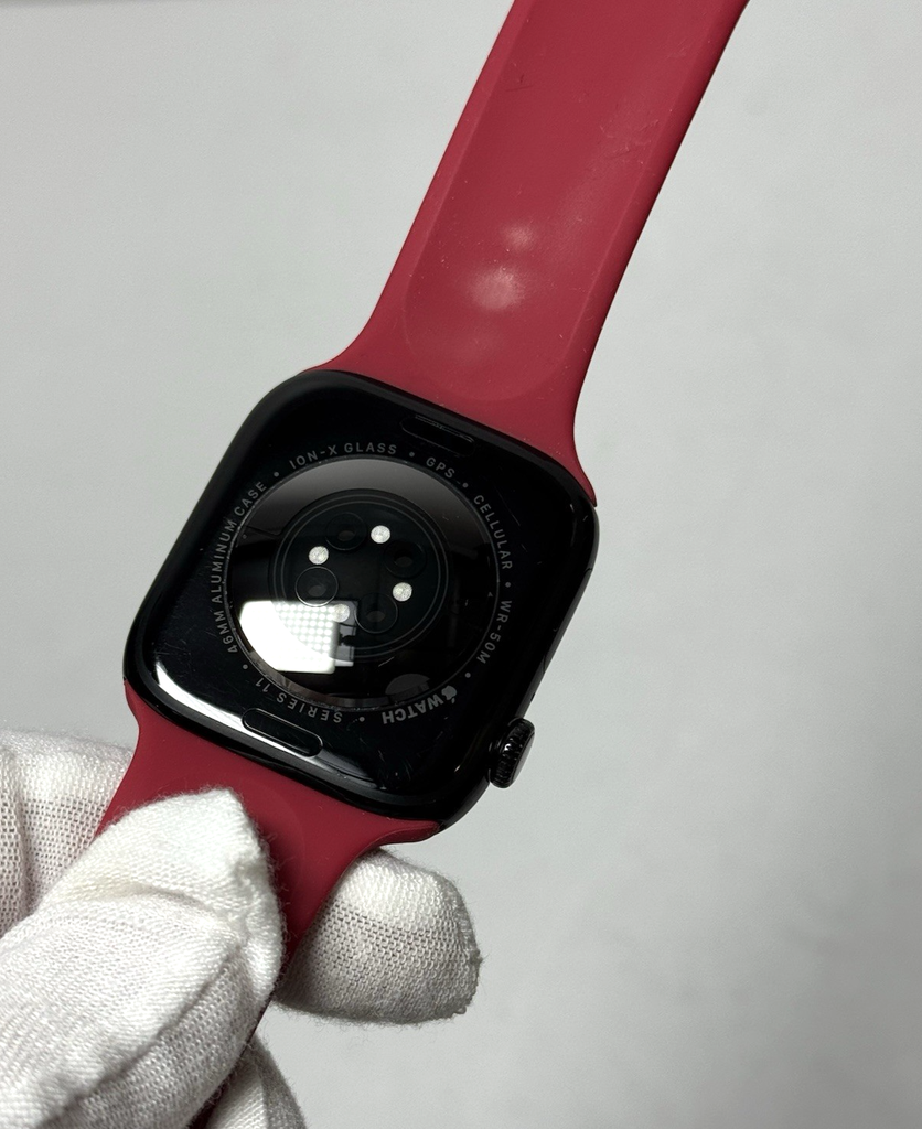 Apple Watch Series 11 46MM Jet Black Aluminum w/Aftermarket Band-Unlocked #6