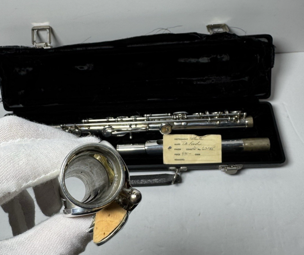 Emerson USA Student Flute Silver-Plated C Foot w/ Hard Case #5