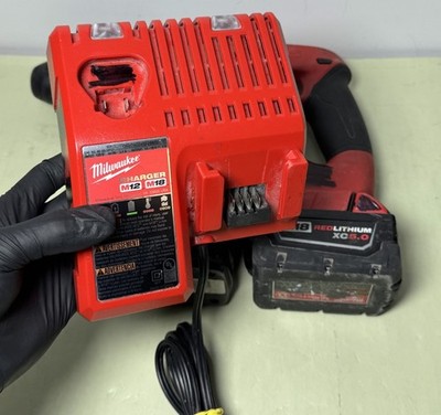 Milwaukee 2715-20 M18 18V 1-1/8" SDS Plus Rotary Hammer Drill w/batt-charger #3