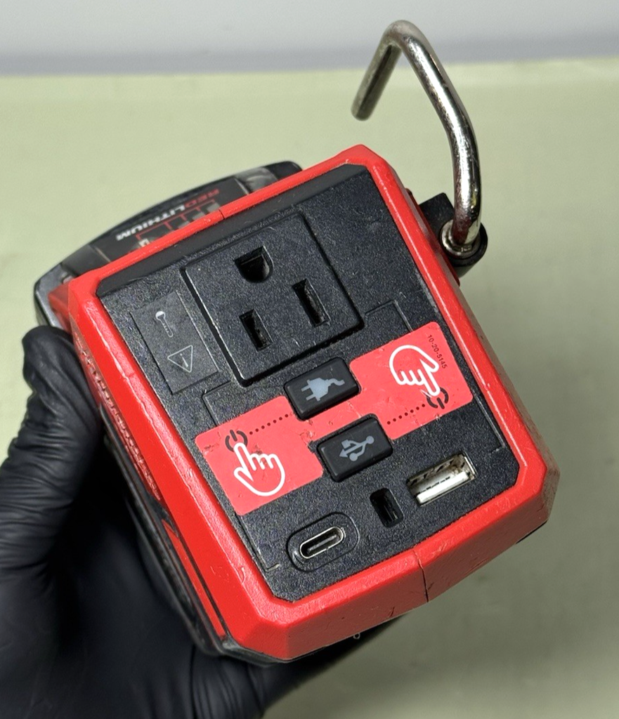 Milwaukee M18 175Watt Powered Compact Inverter 2846-20 w/Battery 5.0 Ah #2