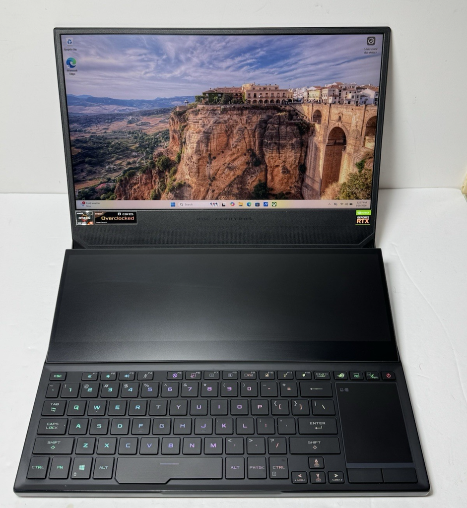 Asus ROG Zephyrus Duo 15 SE Ryzen 9 5980HX 16GB 1TB RTX 3060 #1