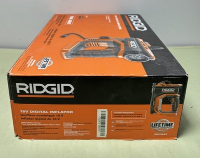RIDGID 18V Cordless Portable Inflator (Tool Only) -R87044 #4
