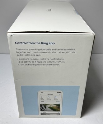 Ring Floodlight Cam Wired Pro White-New Sealed #4