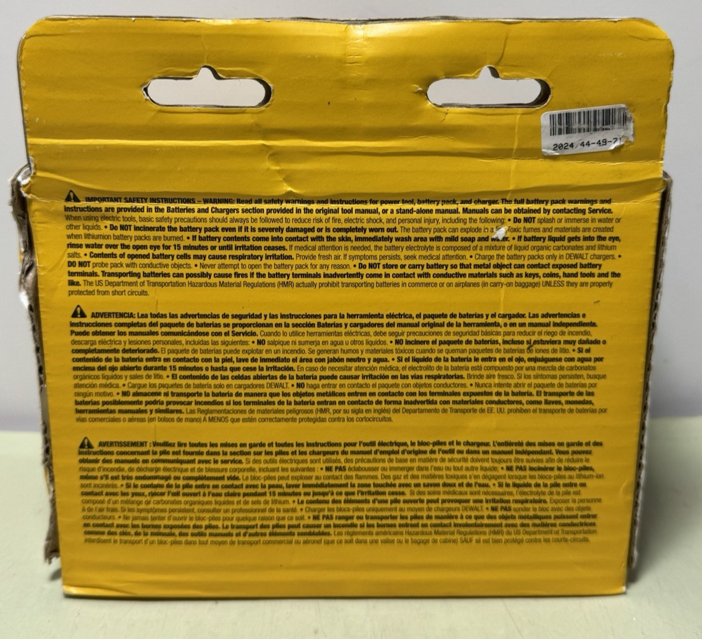 DeWALT DCB2108-2 20V MAX XR POWER-Pack Lithium-Ion 8.0Ah Battery (2-Pack) #1