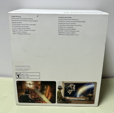 Meta Quest 3S 256GB with Batman: Arkham Shadow Game Bundle-New Sealed #3