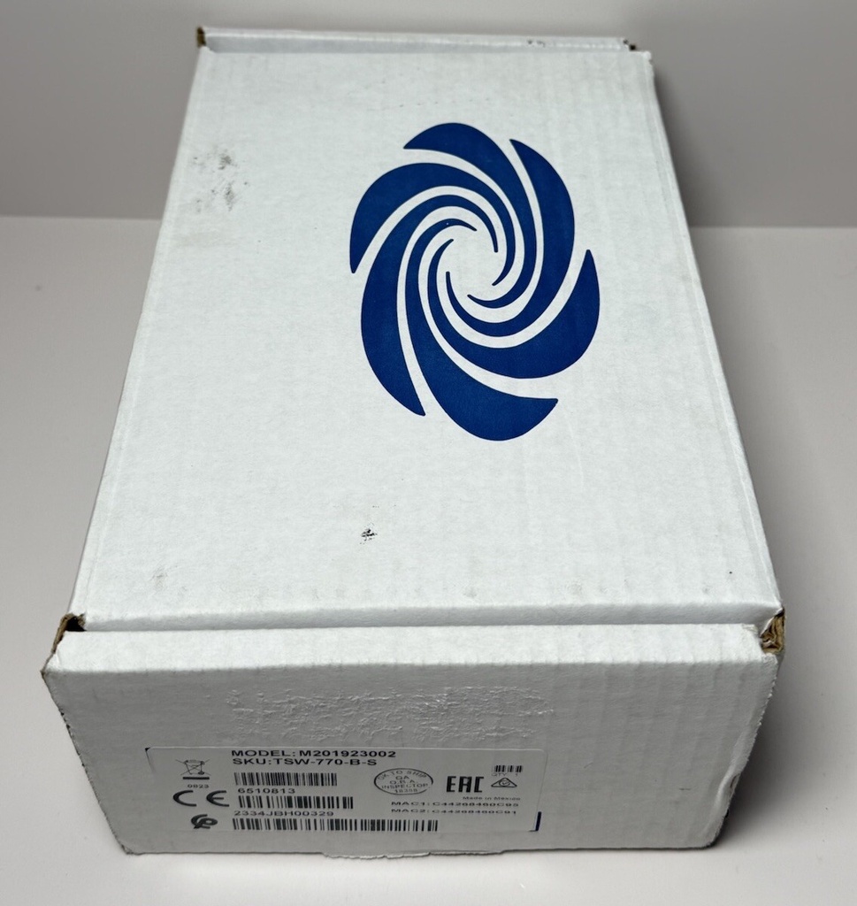 Creston TSS-770-W-S Boardroom 7 in. Room Scheduling Touch Screen - Open box #2