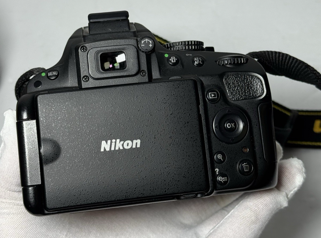 Nikon D5100 Digital SLR Camera With 18-55mm f/3.5-5.6G VR Lens -*10669 Shutter* #12