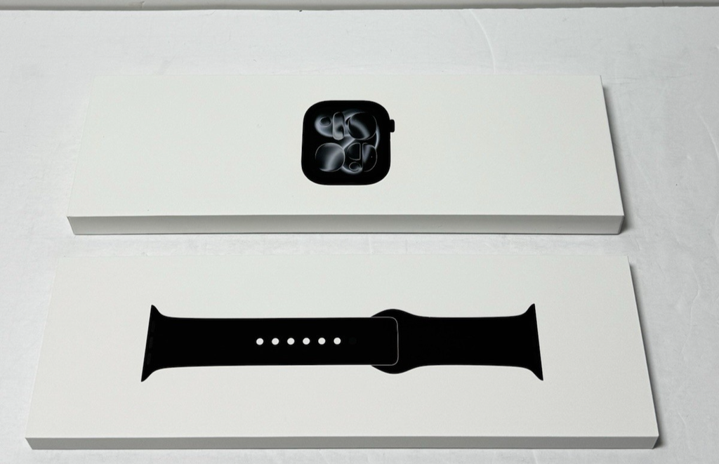 Apple Watch Series 11 46mm GPS Jet Black Case w Black Sport Band M/L MEUX4LW/A #3