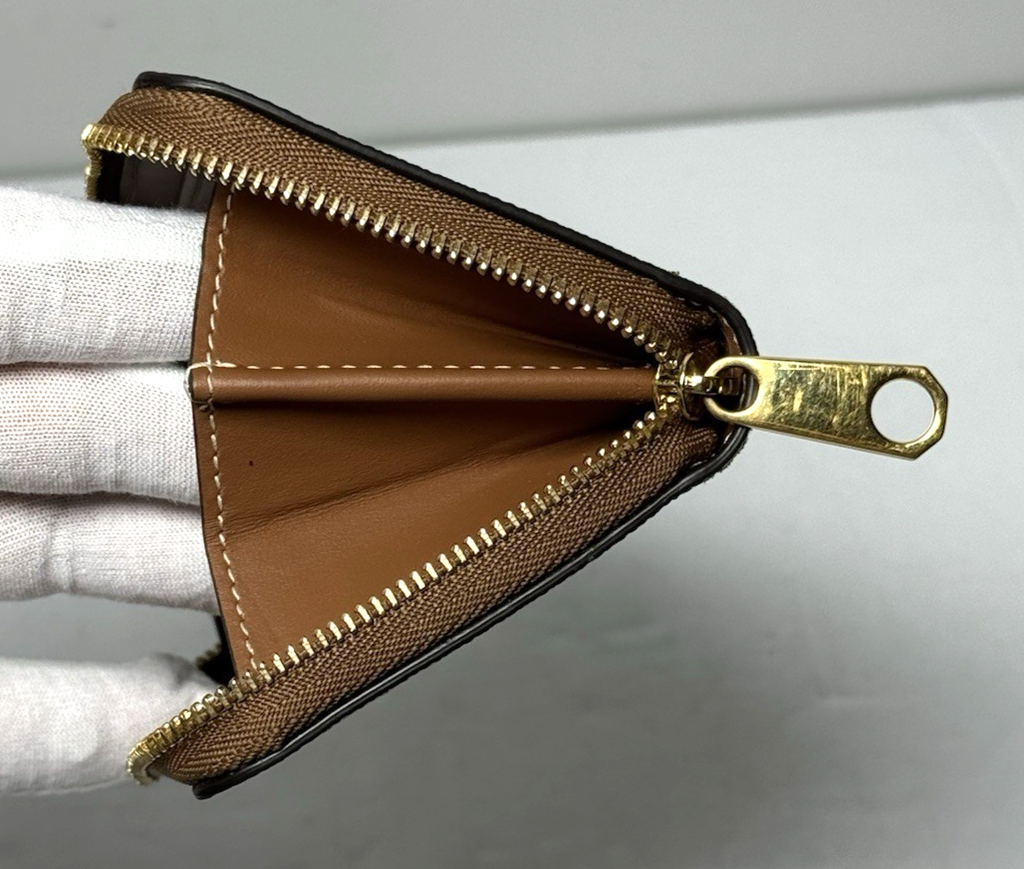 Burberry Small Check Zip Wallet #4