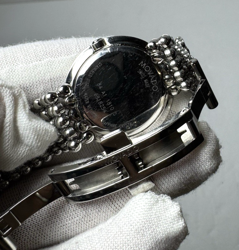 Movado Trembrili 28mm Diamond Stainless Steel Quartz Watch 84.A1.1810S #4