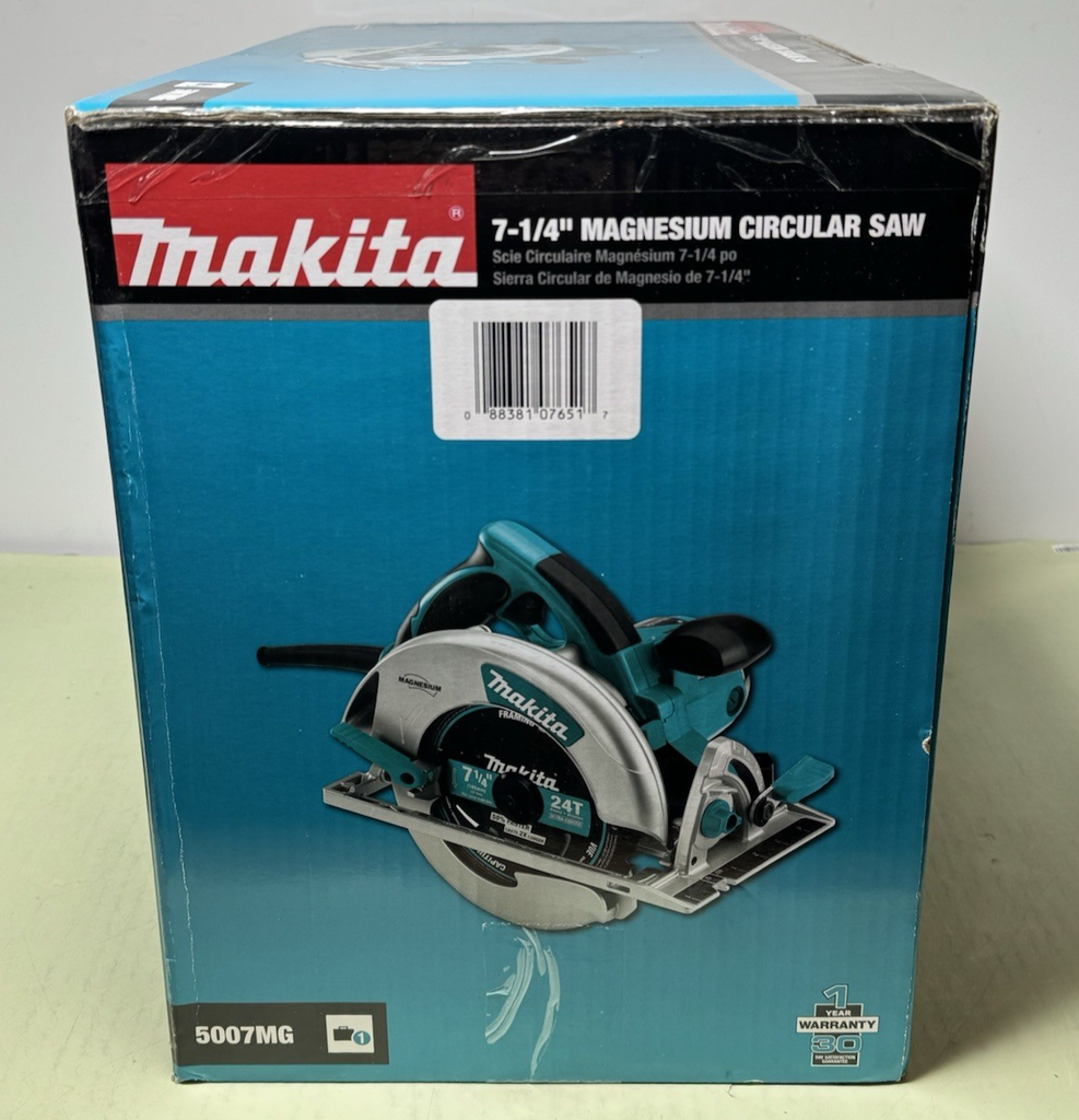Makita 5007MG 7-1/4 inch Magnesium Circular Saw with LED Light, Hard Case-New #4