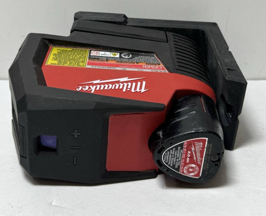 Milwaukee 3622-20 M12 Green Laser Cross Line & Plumb Points w/ 2.0 ah Battery #2