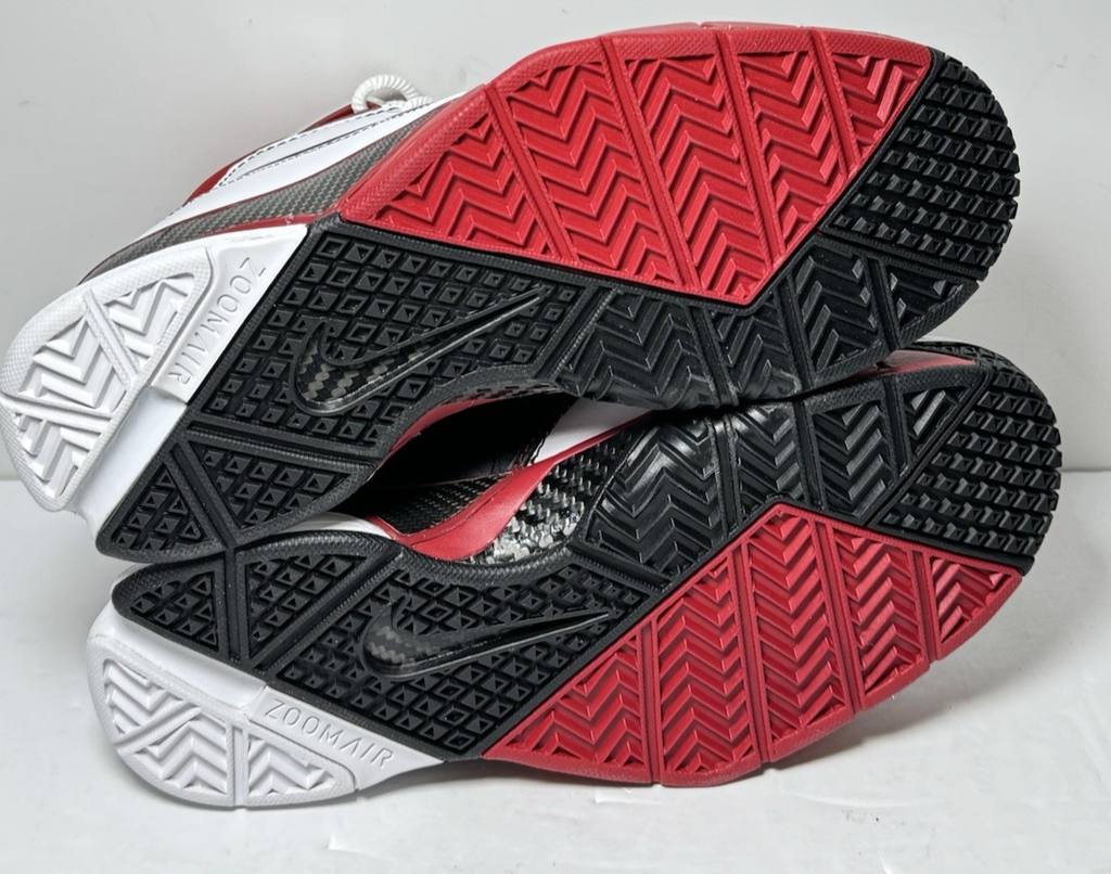 Nike Kobe 1 Protro White Black Red (All-Star) AQ2728-102 US Men's Size 7.5 #4