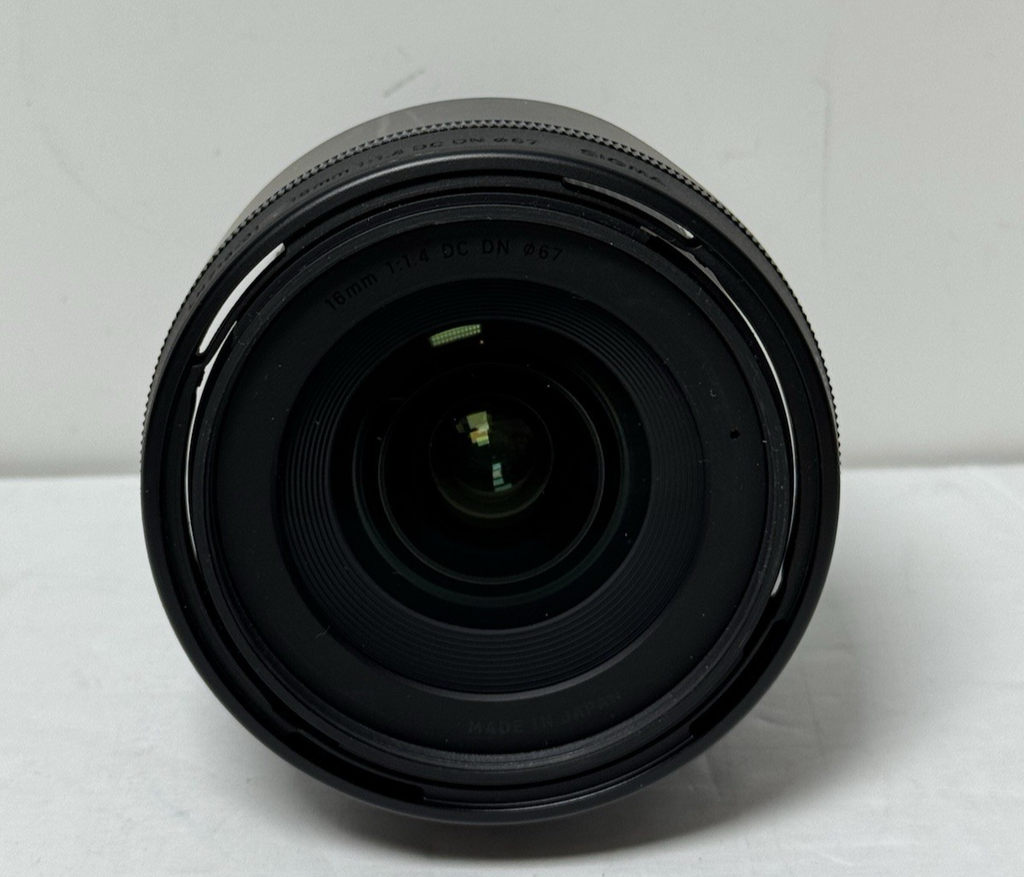 SIGMA 16mm F/1.4 DC DN Contemporary Sony Lens for E mount from JAPAN-Mint #7