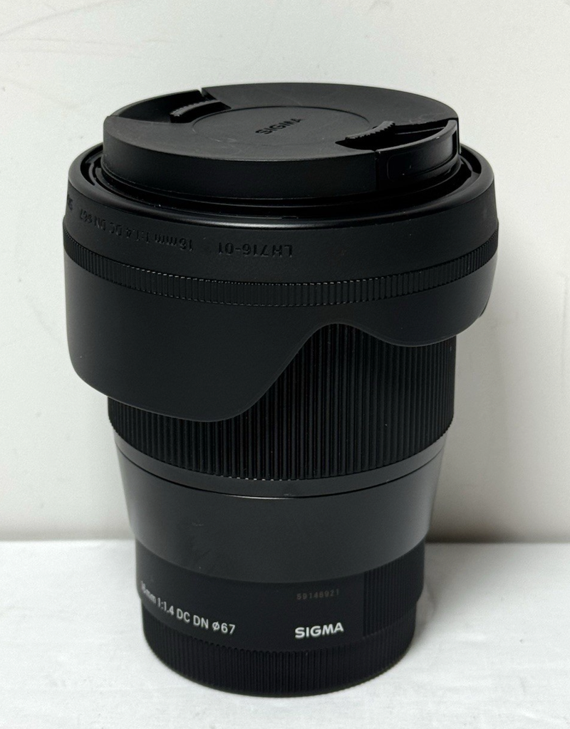 SIGMA 16mm F/1.4 DC DN Contemporary Sony Lens for E mount from JAPAN-Mint #8