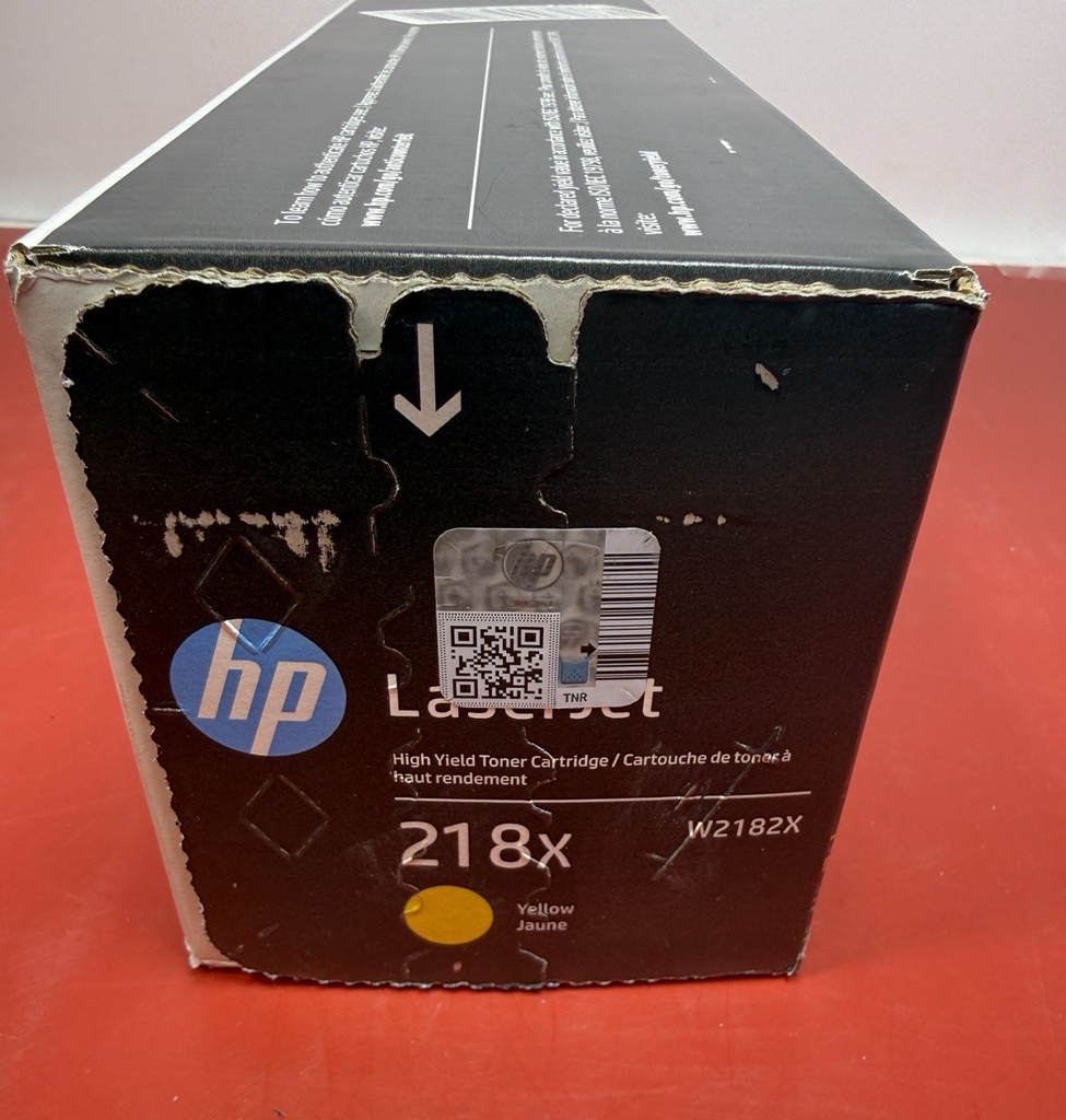 HP 218X High Yield Yellow Original LaserJet Toner Cartridge Manufactured 2025 #1