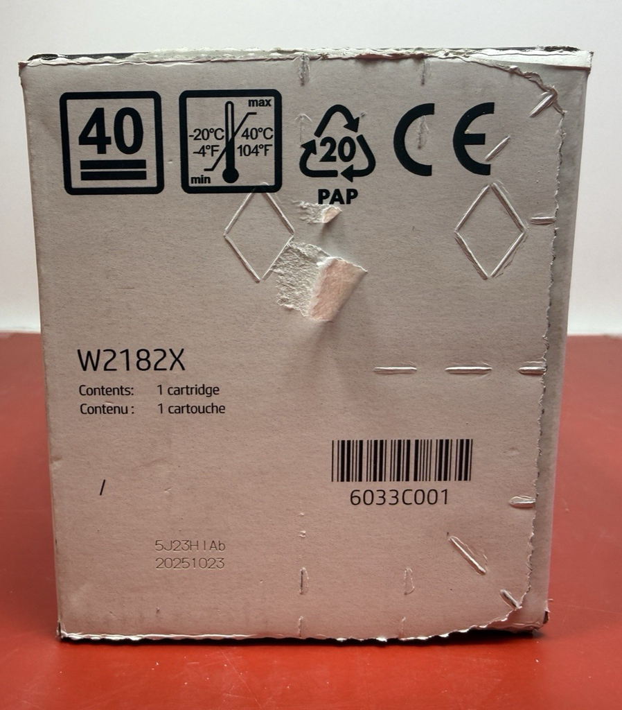 HP 218X High Yield Yellow Original LaserJet Toner Cartridge Manufactured 2025 #2