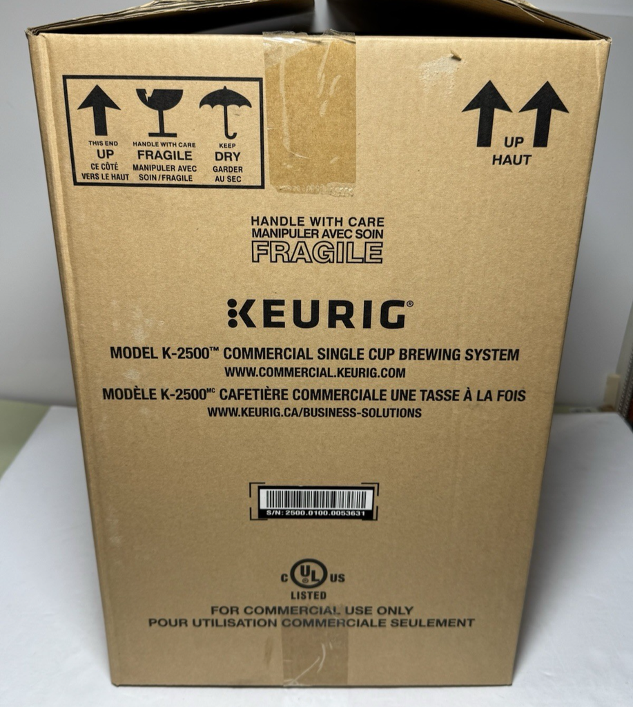 Keurig K-2500 Commercial Coffee Maker & Reservoir Bundle-Open Box #3