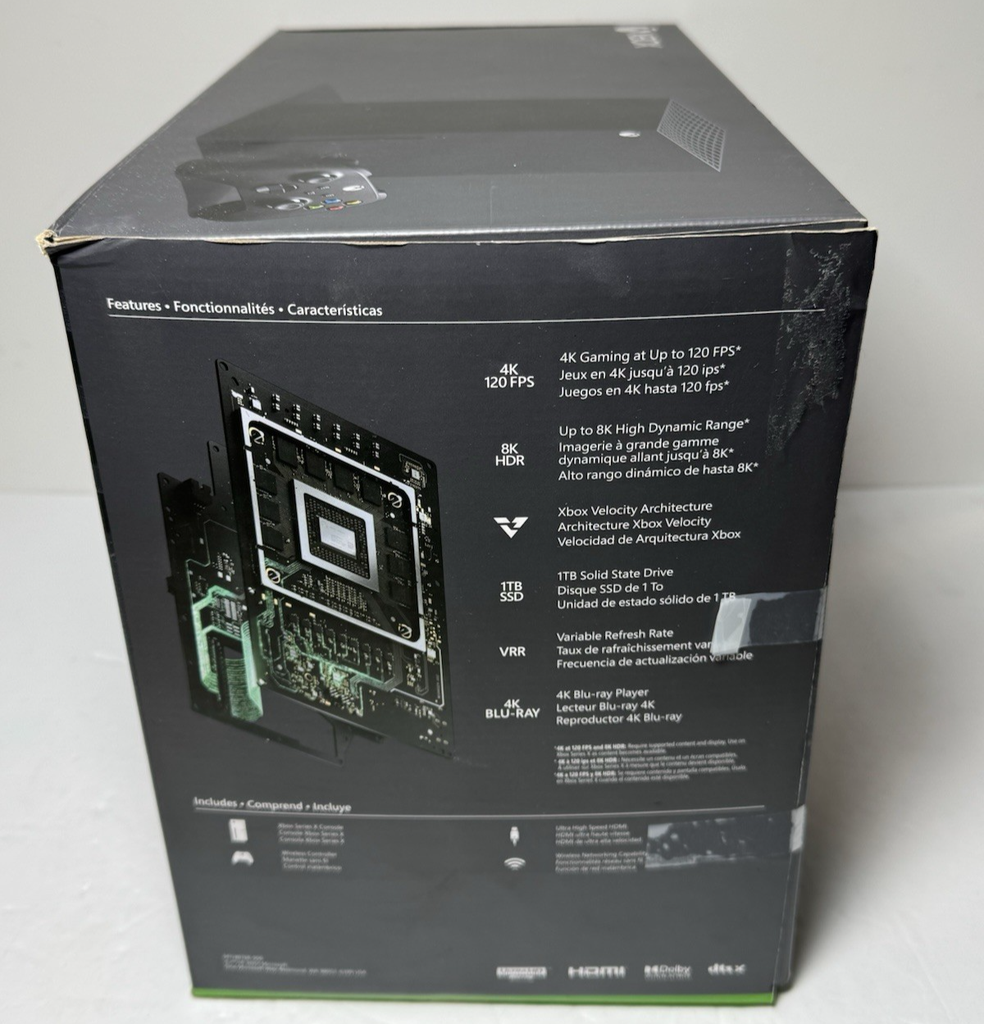 Microsoft Xbox Series X 1TB Console Gaming Console Black 1882 w/controller #4
