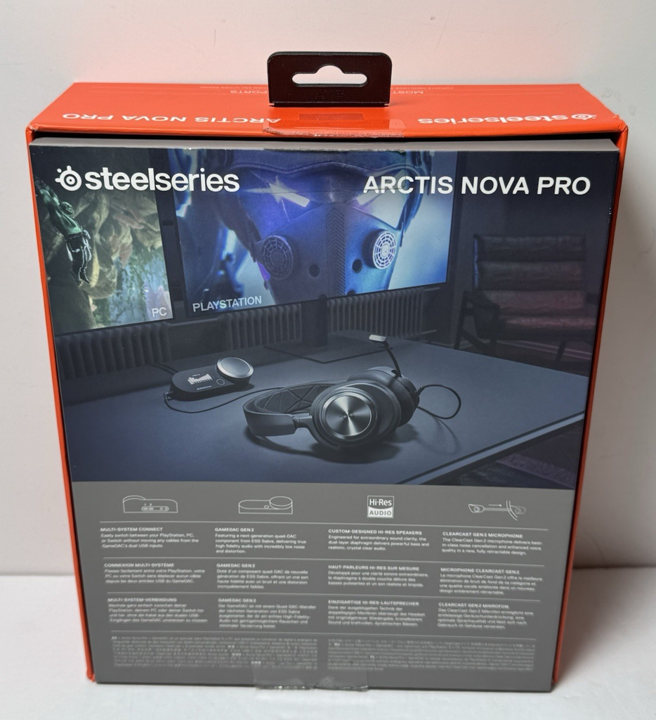 SteelSeries - Arctis Nova Pro Wired Multi Gaming Headset for PC, PS5, PS4, Switc #1