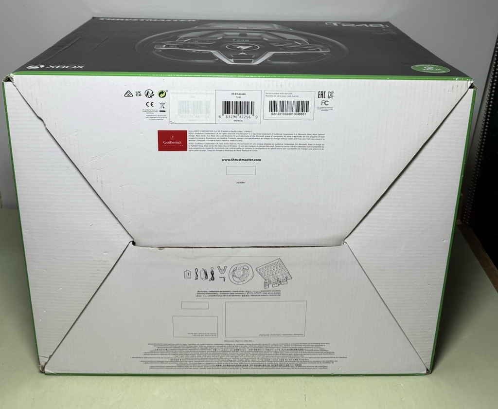 Thrustmaster T248 Racing Wheel & Pedals - Black-Brand New Sealed. #4