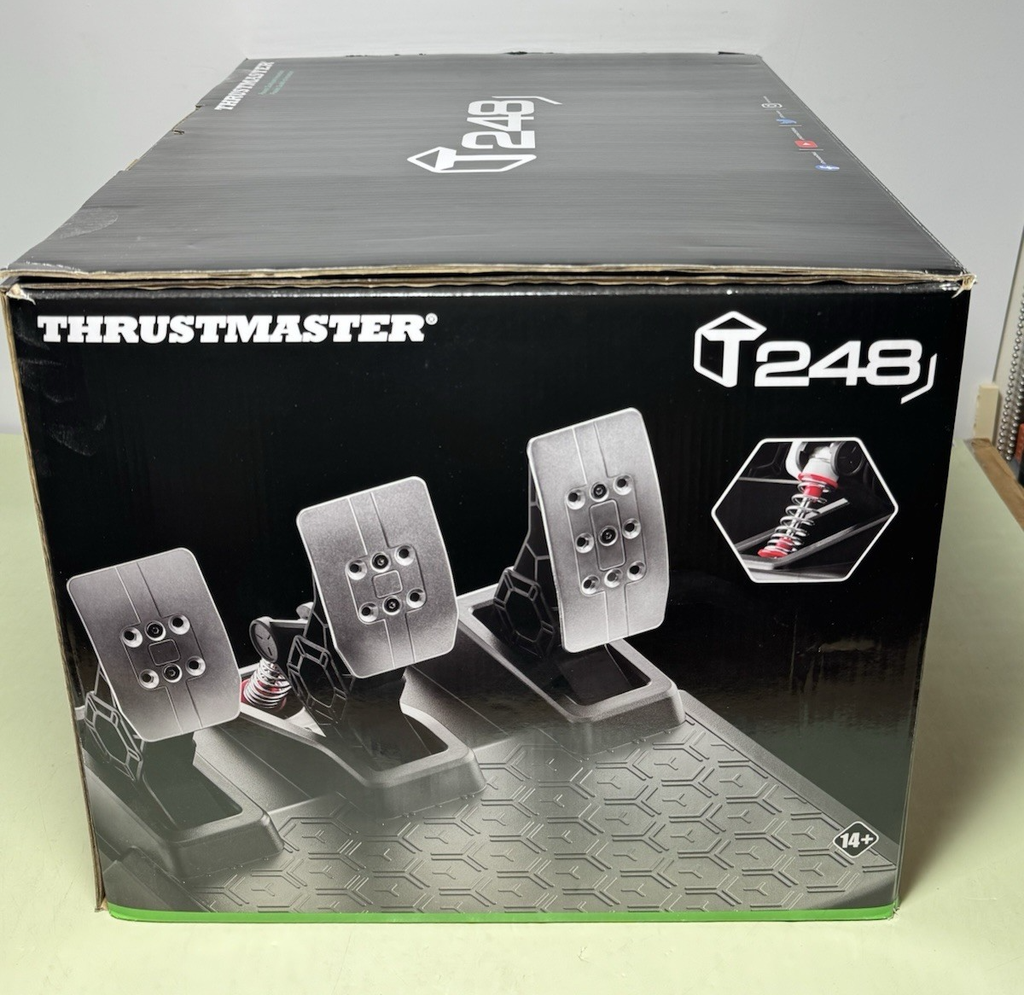 Thrustmaster T248 Racing Wheel & Pedals - Black-Brand New Sealed. #3