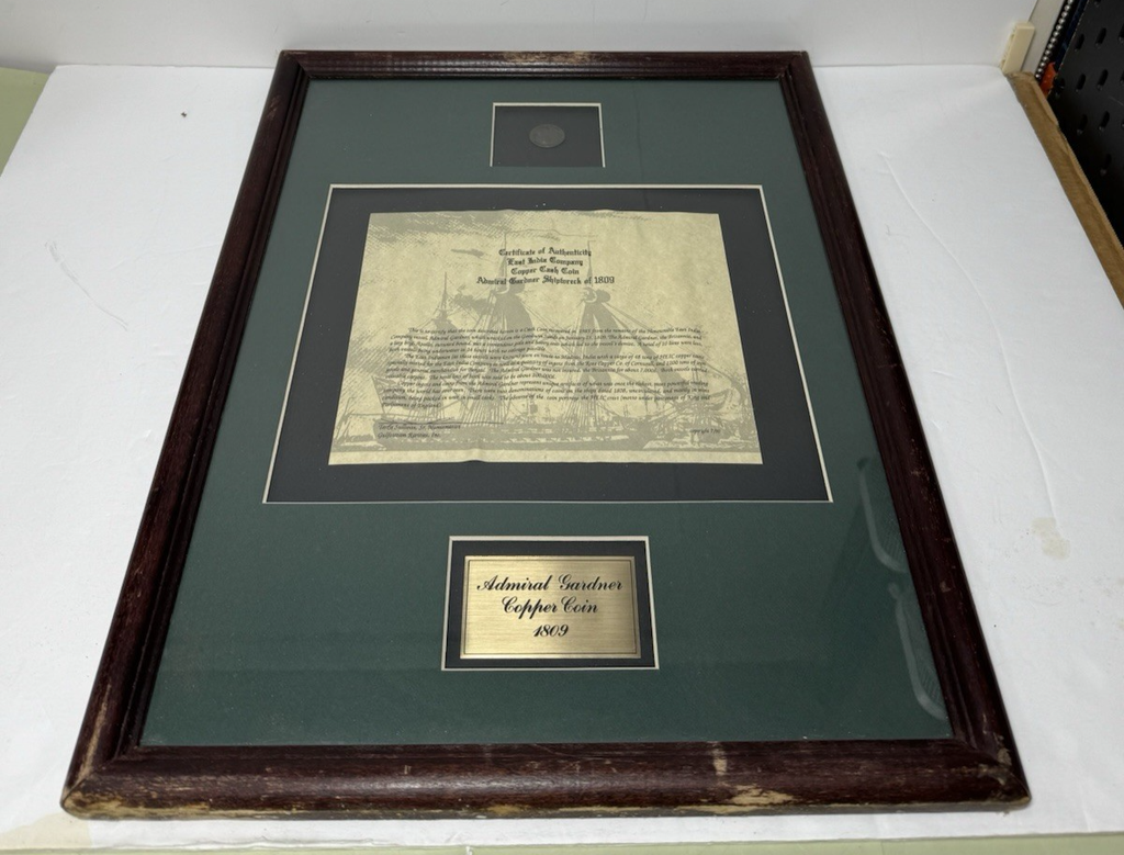 Admiral Gardner – East India Company Copper Cash Coin (1809 shipwreck) #6