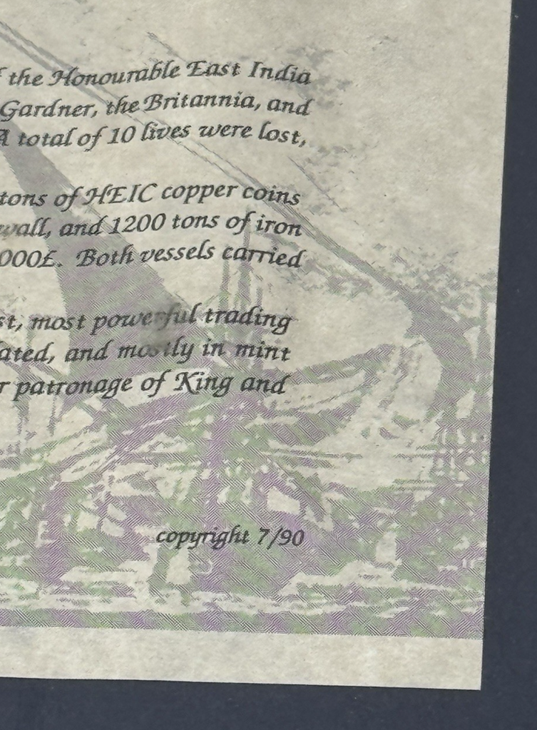 Admiral Gardner – East India Company Copper Cash Coin (1809 shipwreck) #7